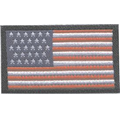 Stock Woven American Flag Patch (1.25")